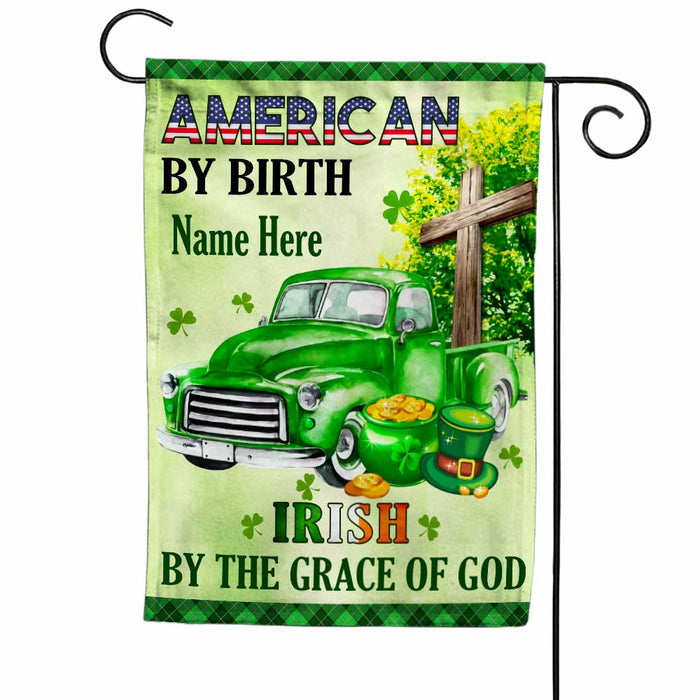 Personalized St Patrick's Day Flag JR251 85O34 1