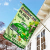 Personalized St Patrick's Day Flag JR251 85O34 1