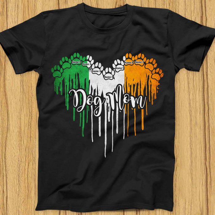 Personalized Dog Patrick's Day T Shirt JR269 24O23 1