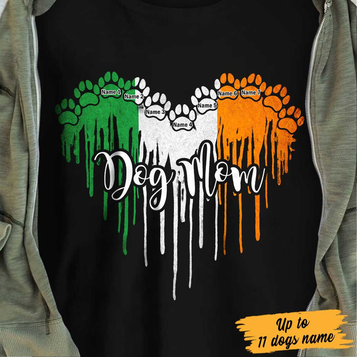 Personalized Dog Patrick's Day T Shirt JR269 24O23 1