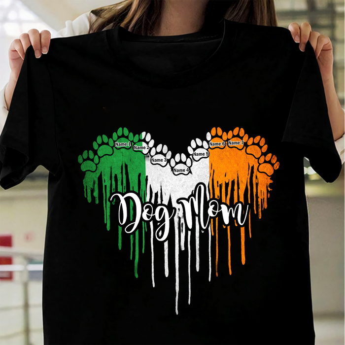 Personalized Dog Patrick's Day T Shirt JR269 24O23 1