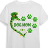 Personalized Dog Patrick's Day Mom T Shirt JR258 95O36 1