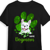 Personalized Dog Patrick's Day Mom T Shirt JR255 95O36 thumb 1