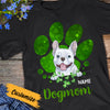 Personalized Dog Patrick's Day Mom T Shirt JR255 95O36 1