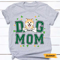 Personalized Dog Patrick's Day T Shirt JR254 26O47 thumb 1