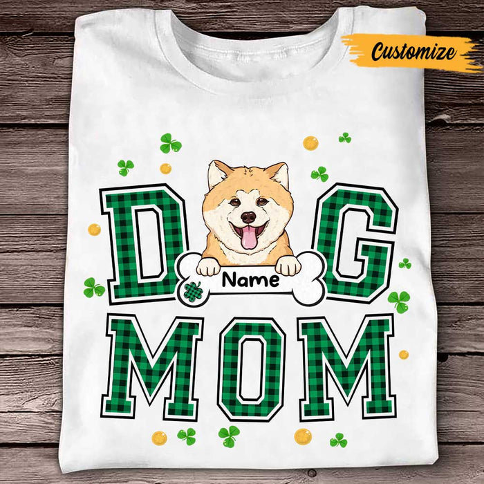 Personalized Dog Patrick's Day T Shirt JR254 26O47 1