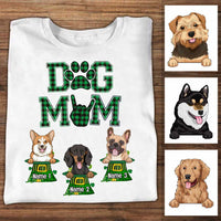 Personalized Dog Patrick's Day T Shirt JR254 26O34 thumb 1