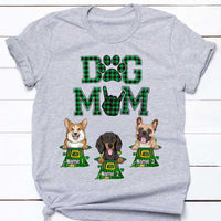 Personalized Dog Patrick's Day T Shirt JR254 26O34 thumb 1