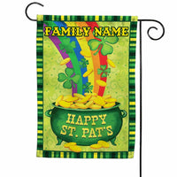 Personalized St Patrick's Day Flag JR251 26O34 thumb 1