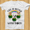 Personalized Dog Patrick's Day T Shirt JR2610 23O23 1