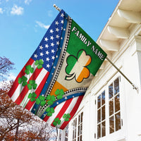 Personalized St Patrick's Day Flag JR252 95O53 thumb 1