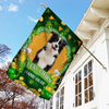 Personalized St Patrick's Day Dog Flag JR251 23O23 1