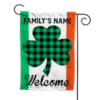 Personalized Patrick's Day Flag JR268 23O24 thumb 1