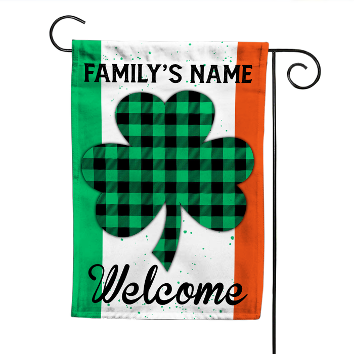 Personalized Patrick's Day Flag JR268 23O24 1