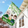 Personalized St Patrick's Day Family Flag JR262 30O58 1