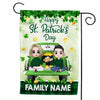 Personalized St Patrick's Day Flag JR266 30O47 1