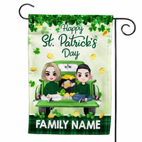 Personalized St Patrick's Day Flag JR266 30O47 thumb 1