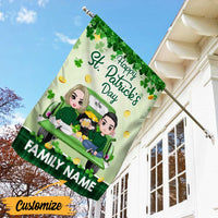 Personalized St Patrick's Day Flag JR266 30O47 thumb 1