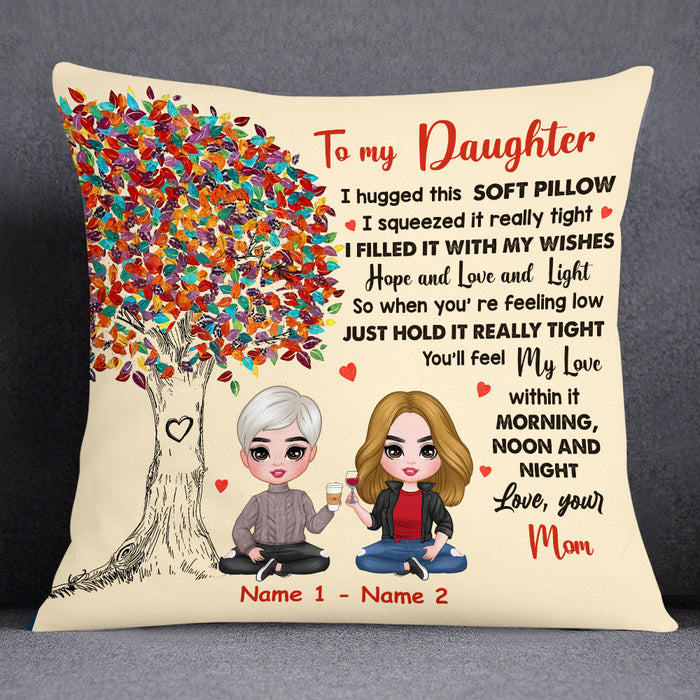Personalized To My Daughter Pillow JR263 30O53 1