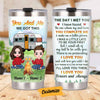 Personalized Couple Camping Love Steel Tumbler JR261 24O58 1