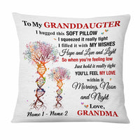 Personalized Mom Grandma To Daughter Granddaughter Son Grandson Hug This Pillow JR263 95O47 thumb 1