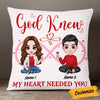 Personalized Couple Icon Love Pillow FB107 23O53 1