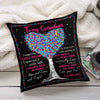 Personalized Love Mom Grandma Pillow JR275 24O57 1