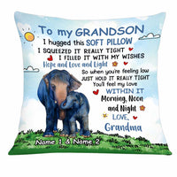 Personalized Mom Grandma Daughter Granddaughter Pillow FB107 24O34 thumb 1