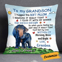 Personalized Mom Grandma Daughter Granddaughter Pillow FB107 24O34 thumb 1