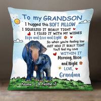 Personalized Mom Grandma Daughter Granddaughter Pillow FB107 24O34 thumb 1