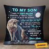 Personalized Son Hug This Pillow JR274 24O57 1