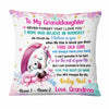 Personalized Mom Grandma Unicorn Daughter Granddaughter Pillow JR273 24O47 1