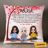 Personalized Mom Grandma Spanish Pillow JR275 30O57 thumb 1