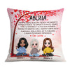 Personalized Mom Grandma Spanish Pillow JR275 30O57 1