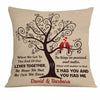 Personalized Valentine Couple Pillow JR272 85O34 1