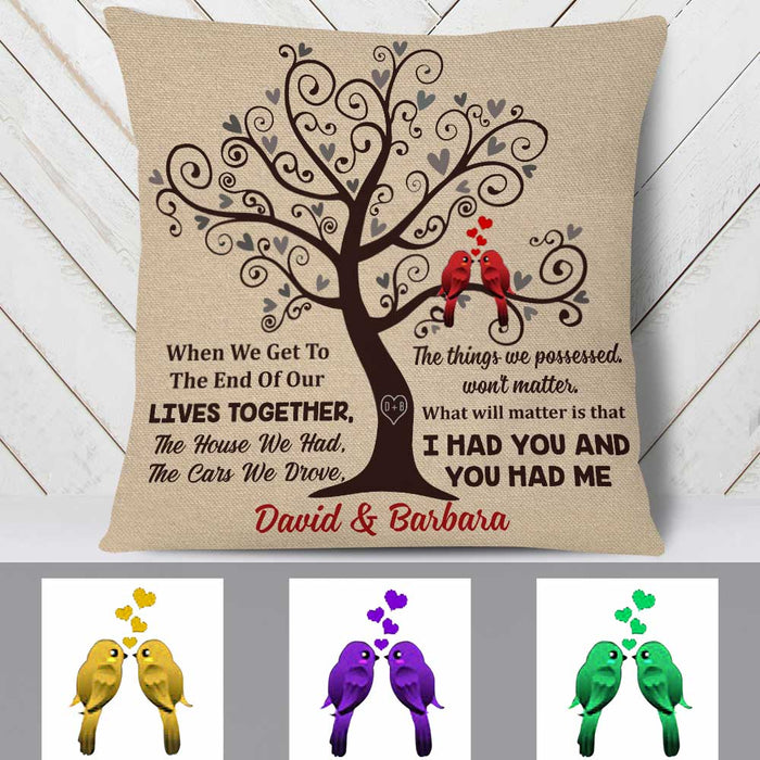 Personalized Valentine Couple Pillow JR272 85O34 1