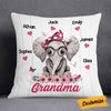 Personalized Mom Grandma Pillow JR273 85O58 1