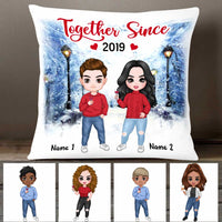 Personalized Couple Together Pillow JR275 26O47 thumb 1