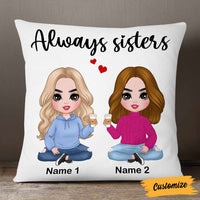 Personalized Family Icon Sisters Pillow JR272 23O57 thumb 1