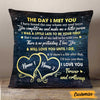 Personalized Couple The day Pillow JR276 26O47 1