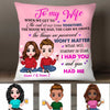 Personalized To My Wife Pillow JR272 26O34 1