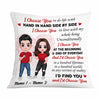 Personalized Couple Pillow JR274 26O58 1