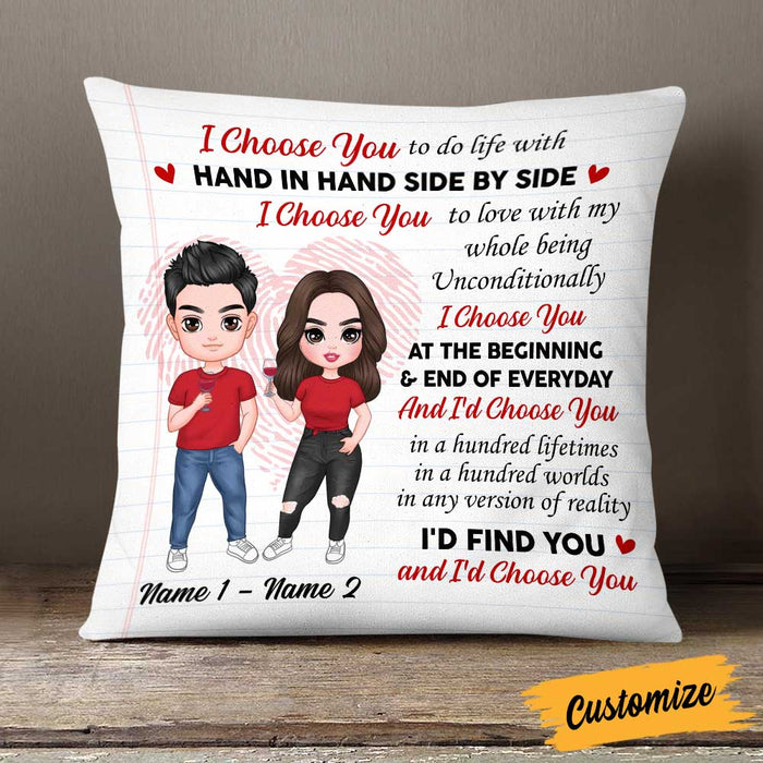 Personalized Couple Pillow JR274 26O58 1