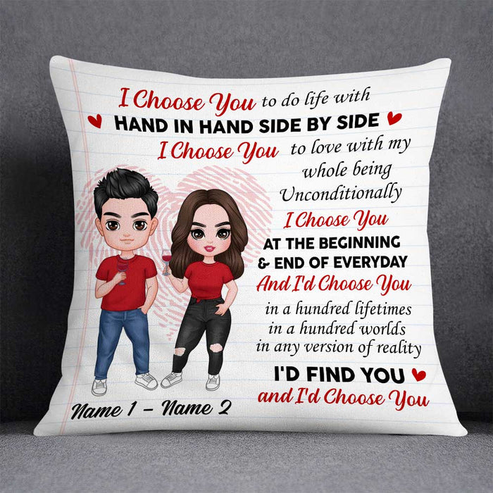 Personalized Couple Pillow JR274 26O58 1