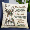 Personalized Deer Hunting Couple Pillow FB105 23O47 1