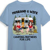 Personalized Couple Camping Partners T Shirt FB94 30O58 1