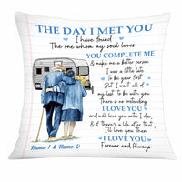 Personalized Old Couple The Day I Met You Pillow FB93 85O34 thumb 1