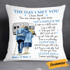 Personalized Old Couple The Day I Met You Pillow FB93 85O34 1