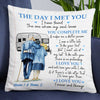 Personalized Old Couple The Day I Met You Pillow FB93 85O34 1
