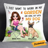 Personalized Garden Dog Mom Pillow FB92 95O34 1
